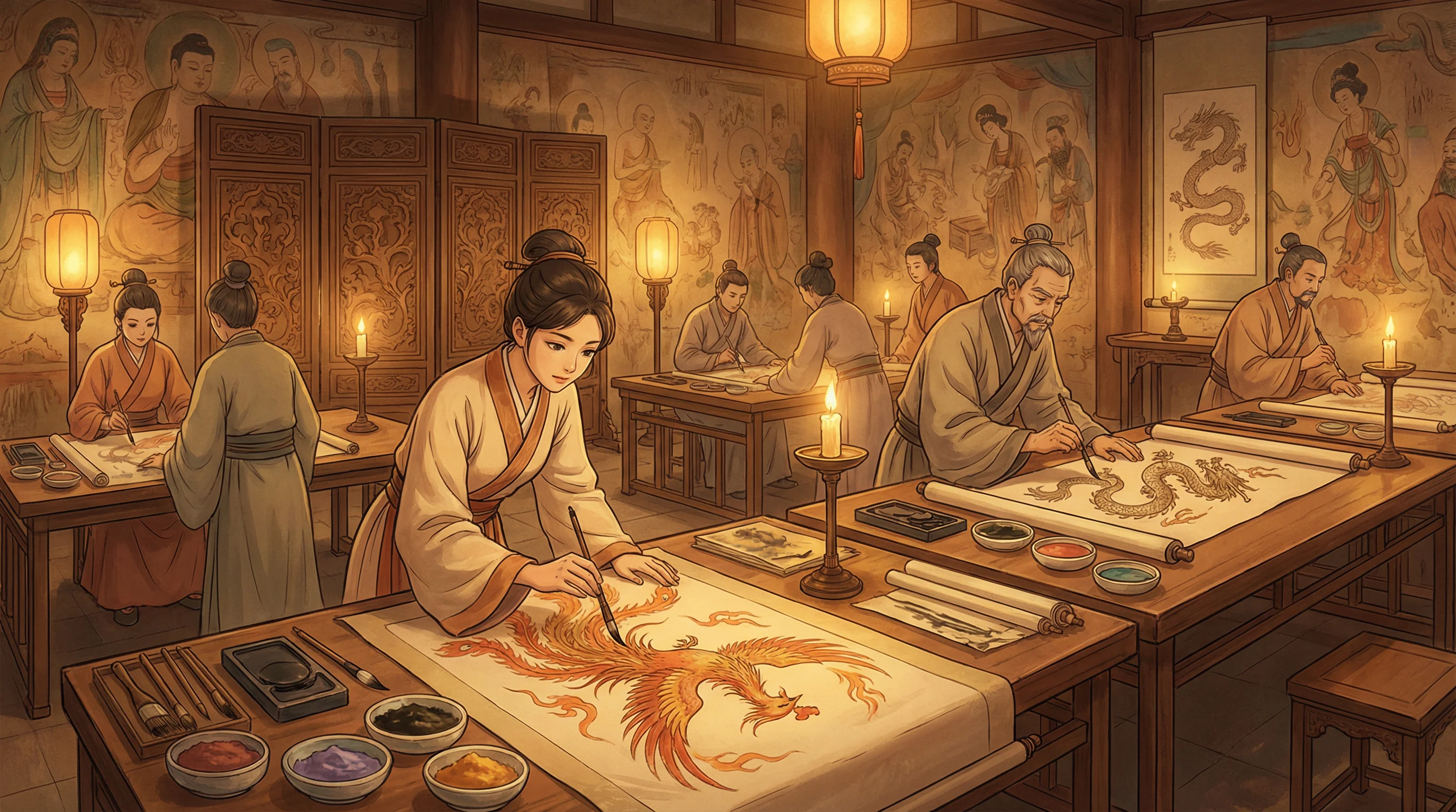 画师入驻 - 黑料不打烊tttzzz668.su官网 国风动漫画师